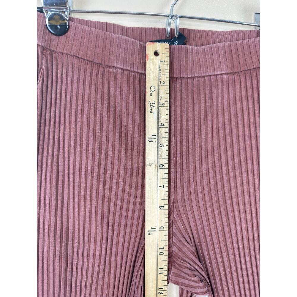 Eileen Fisher Ribbed Tencel Cropped Straight Leg Pants Terracotta XS Women’s - Picture 11 of 14